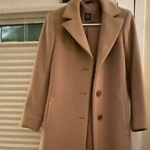 Wool/Cashmere Camel Coat size 2